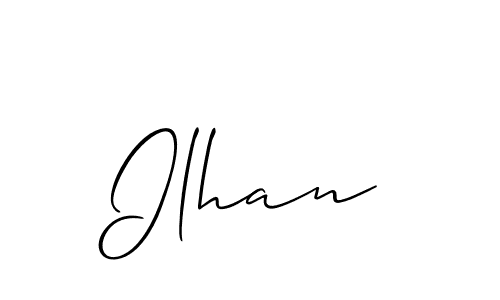 Make a short Ilhan signature style. Manage your documents anywhere anytime using Allison_Script. Create and add eSignatures, submit forms, share and send files easily. Ilhan signature style 2 images and pictures png