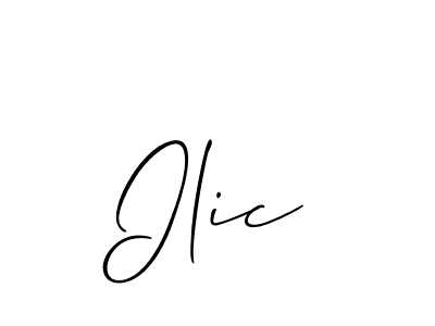 Here are the top 10 professional signature styles for the name Ilic. These are the best autograph styles you can use for your name. Ilic signature style 2 images and pictures png