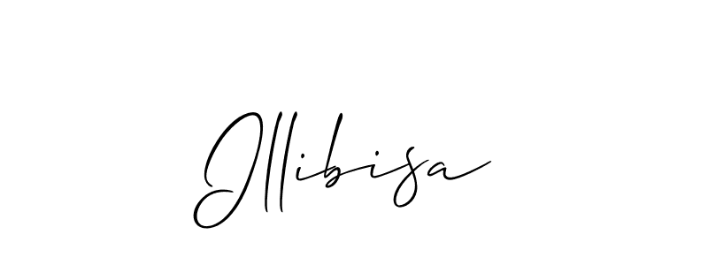 Make a beautiful signature design for name Illibisa. Use this online signature maker to create a handwritten signature for free. Illibisa signature style 2 images and pictures png