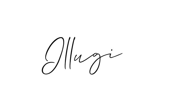 This is the best signature style for the Illugi name. Also you like these signature font (Allison_Script). Mix name signature. Illugi signature style 2 images and pictures png