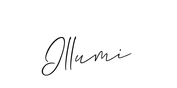 Once you've used our free online signature maker to create your best signature Allison_Script style, it's time to enjoy all of the benefits that Illumi name signing documents. Illumi signature style 2 images and pictures png