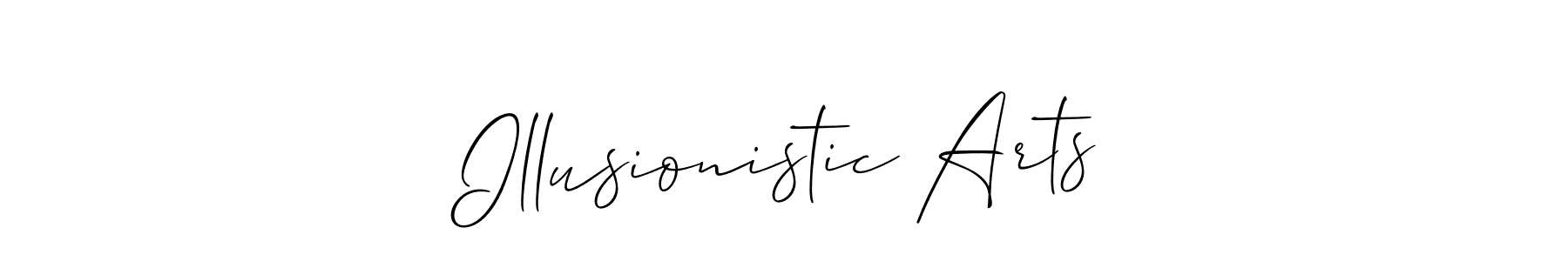 Once you've used our free online signature maker to create your best signature Allison_Script style, it's time to enjoy all of the benefits that Illusionistic Arts name signing documents. Illusionistic Arts signature style 2 images and pictures png