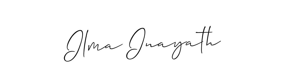 Check out images of Autograph of Ilma Inayath name. Actor Ilma Inayath Signature Style. Allison_Script is a professional sign style online. Ilma Inayath signature style 2 images and pictures png