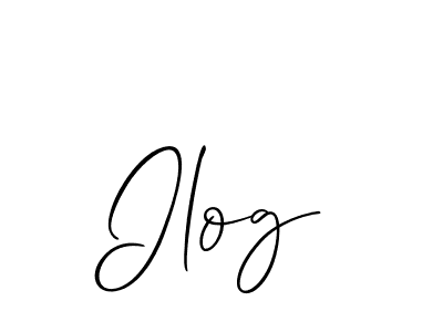 Also You can easily find your signature by using the search form. We will create Ilog name handwritten signature images for you free of cost using Allison_Script sign style. Ilog signature style 2 images and pictures png