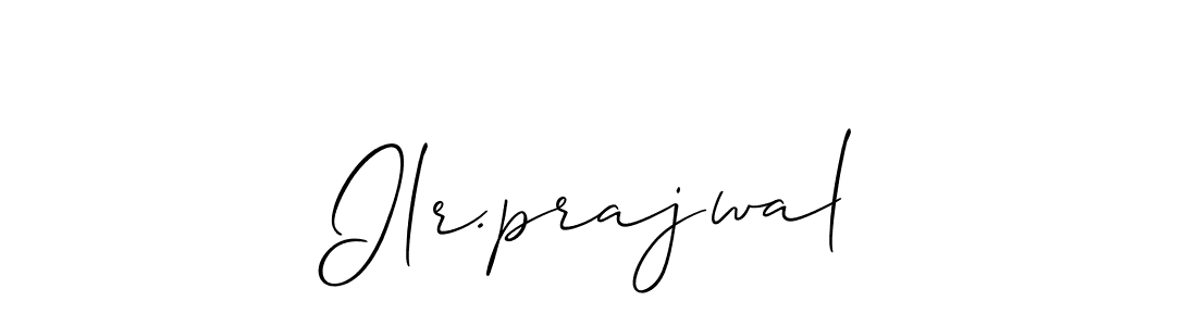 if you are searching for the best signature style for your name Ilr.prajwal. so please give up your signature search. here we have designed multiple signature styles  using Allison_Script. Ilr.prajwal signature style 2 images and pictures png