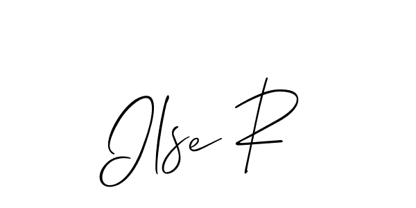 Make a beautiful signature design for name Ilse R. Use this online signature maker to create a handwritten signature for free. Ilse R signature style 2 images and pictures png