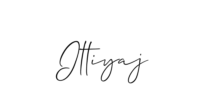 How to Draw Iltiyaj signature style? Allison_Script is a latest design signature styles for name Iltiyaj. Iltiyaj signature style 2 images and pictures png