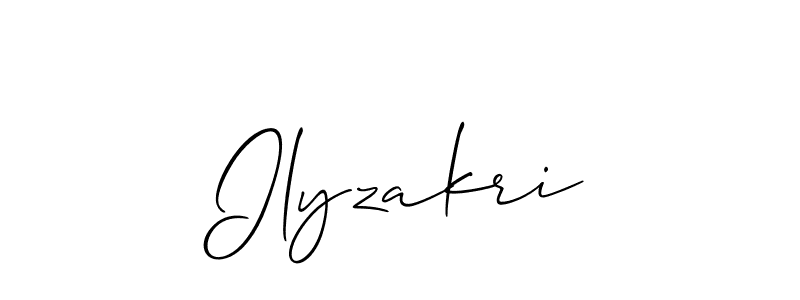 Here are the top 10 professional signature styles for the name Ilyzakri. These are the best autograph styles you can use for your name. Ilyzakri signature style 2 images and pictures png
