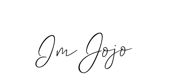 Here are the top 10 professional signature styles for the name Im Jojo. These are the best autograph styles you can use for your name. Im Jojo signature style 2 images and pictures png