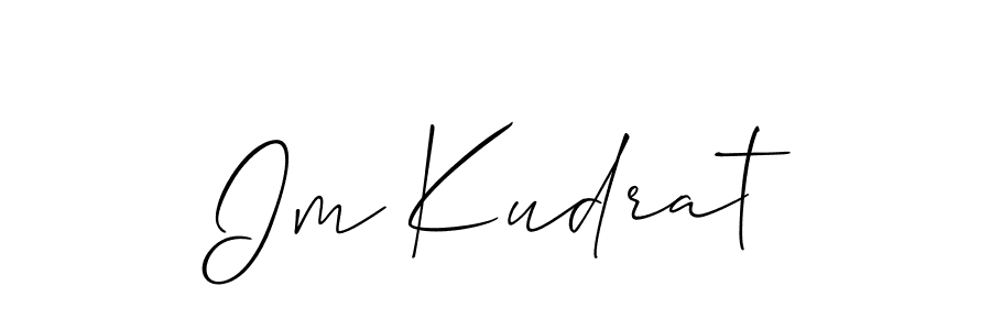 You can use this online signature creator to create a handwritten signature for the name Im Kudrat. This is the best online autograph maker. Im Kudrat signature style 2 images and pictures png