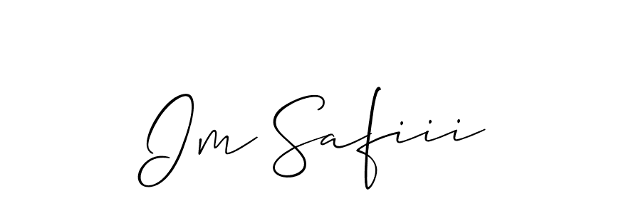 Im Safiii stylish signature style. Best Handwritten Sign (Allison_Script) for my name. Handwritten Signature Collection Ideas for my name Im Safiii. Im Safiii signature style 2 images and pictures png
