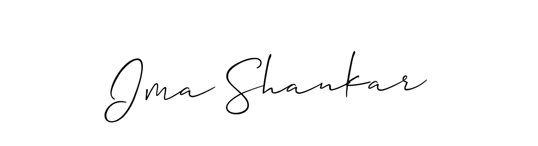 if you are searching for the best signature style for your name Ima Shankar. so please give up your signature search. here we have designed multiple signature styles  using Allison_Script. Ima Shankar signature style 2 images and pictures png