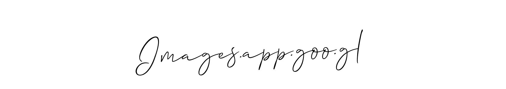Make a beautiful signature design for name Images.app.goo.gl. With this signature (Allison_Script) style, you can create a handwritten signature for free. Images.app.goo.gl signature style 2 images and pictures png