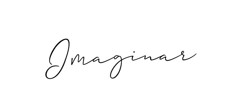if you are searching for the best signature style for your name Imaginar. so please give up your signature search. here we have designed multiple signature styles  using Allison_Script. Imaginar signature style 2 images and pictures png