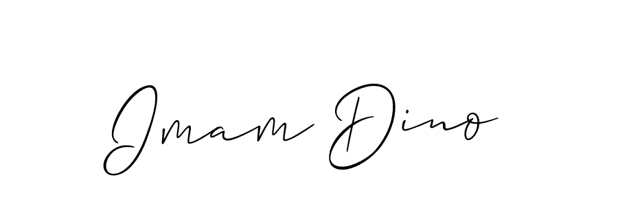 Once you've used our free online signature maker to create your best signature Allison_Script style, it's time to enjoy all of the benefits that Imam Dino name signing documents. Imam Dino signature style 2 images and pictures png