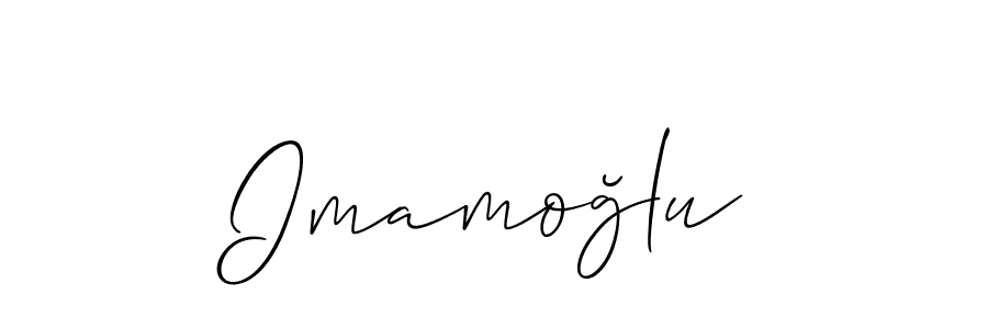 Make a beautiful signature design for name Imamoğlu. Use this online signature maker to create a handwritten signature for free. Imamoğlu signature style 2 images and pictures png