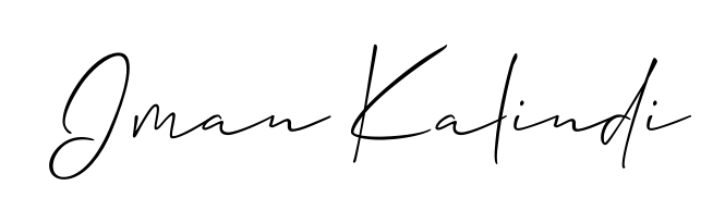 Use a signature maker to create a handwritten signature online. With this signature software, you can design (Allison_Script) your own signature for name Iman Kalindi. Iman Kalindi signature style 2 images and pictures png