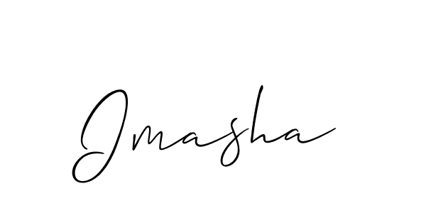 It looks lik you need a new signature style for name Imasha. Design unique handwritten (Allison_Script) signature with our free signature maker in just a few clicks. Imasha signature style 2 images and pictures png