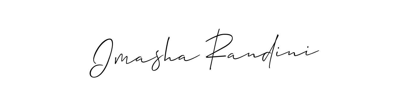 You can use this online signature creator to create a handwritten signature for the name Imasha Randini. This is the best online autograph maker. Imasha Randini signature style 2 images and pictures png