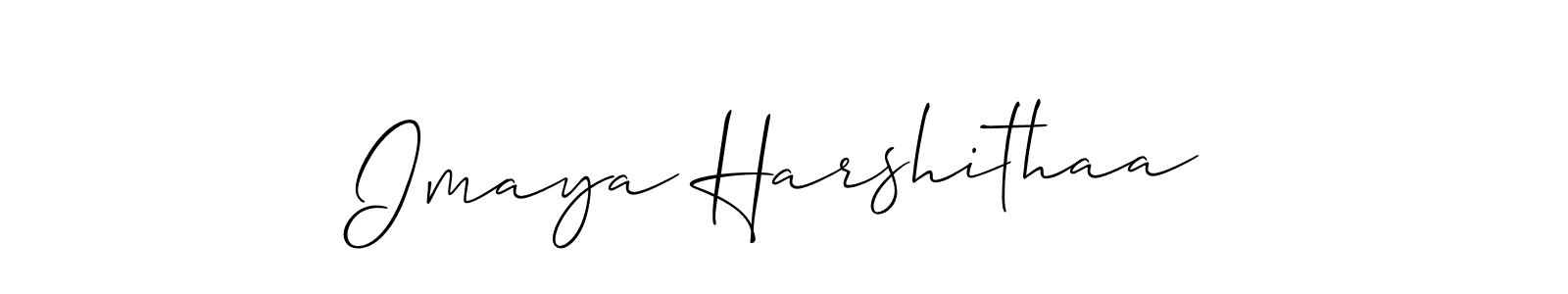 Make a beautiful signature design for name Imaya Harshithaa. Use this online signature maker to create a handwritten signature for free. Imaya Harshithaa signature style 2 images and pictures png