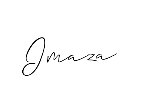 How to Draw Imaza signature style? Allison_Script is a latest design signature styles for name Imaza. Imaza signature style 2 images and pictures png