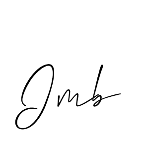 How to Draw Imb signature style? Allison_Script is a latest design signature styles for name Imb. Imb signature style 2 images and pictures png