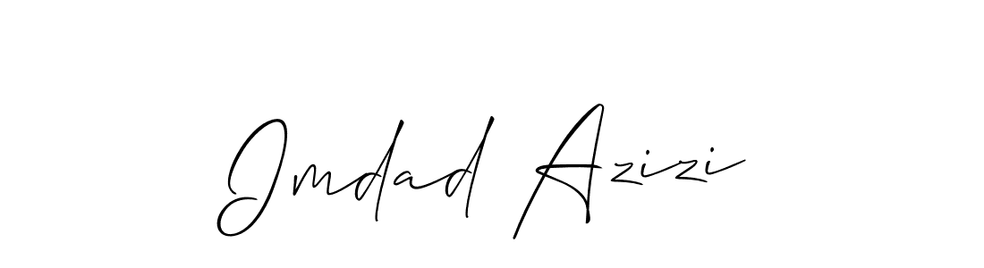 See photos of Imdad Azizi official signature by Spectra . Check more albums & portfolios. Read reviews & check more about Allison_Script font. Imdad Azizi signature style 2 images and pictures png
