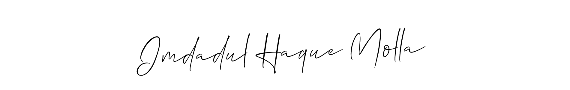 Best and Professional Signature Style for Imdadul Haque Molla. Allison_Script Best Signature Style Collection. Imdadul Haque Molla signature style 2 images and pictures png