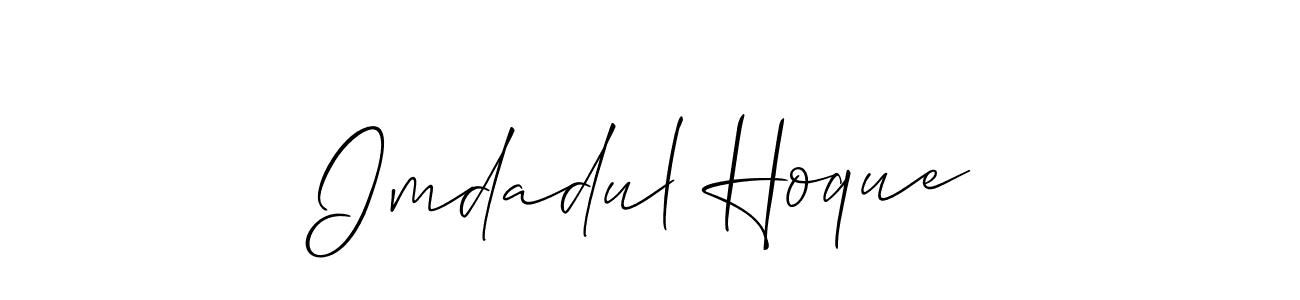 You can use this online signature creator to create a handwritten signature for the name Imdadul Hoque. This is the best online autograph maker. Imdadul Hoque signature style 2 images and pictures png