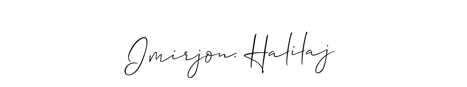 You can use this online signature creator to create a handwritten signature for the name Imirjon. Halilaj. This is the best online autograph maker. Imirjon. Halilaj signature style 2 images and pictures png