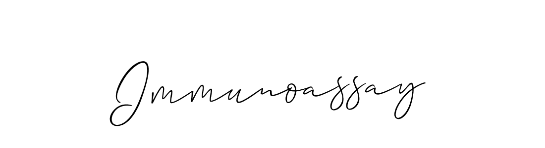 You should practise on your own different ways (Allison_Script) to write your name (Immunoassay) in signature. don't let someone else do it for you. Immunoassay signature style 2 images and pictures png
