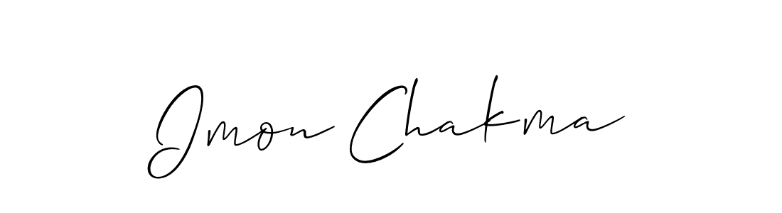 Once you've used our free online signature maker to create your best signature Allison_Script style, it's time to enjoy all of the benefits that Imon Chakma name signing documents. Imon Chakma signature style 2 images and pictures png
