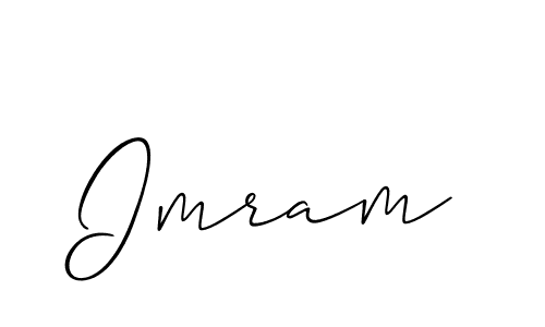 Also You can easily find your signature by using the search form. We will create Imram name handwritten signature images for you free of cost using Allison_Script sign style. Imram signature style 2 images and pictures png