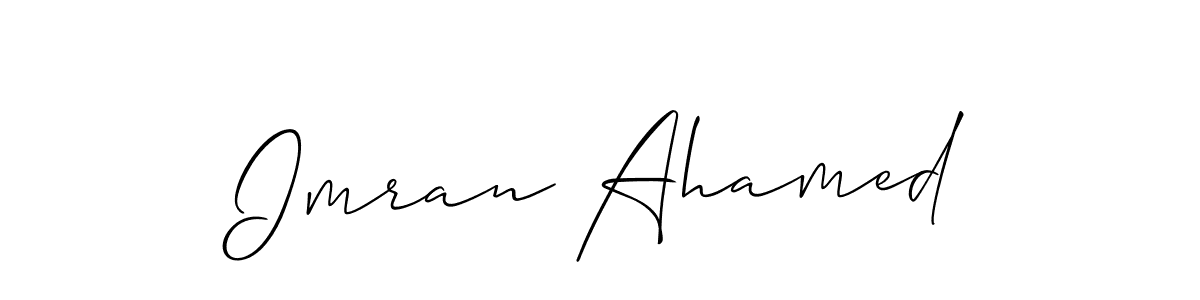 Once you've used our free online signature maker to create your best signature Allison_Script style, it's time to enjoy all of the benefits that Imran Ahamed name signing documents. Imran Ahamed signature style 2 images and pictures png