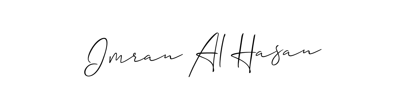 It looks lik you need a new signature style for name Imran Al Hasan. Design unique handwritten (Allison_Script) signature with our free signature maker in just a few clicks. Imran Al Hasan signature style 2 images and pictures png