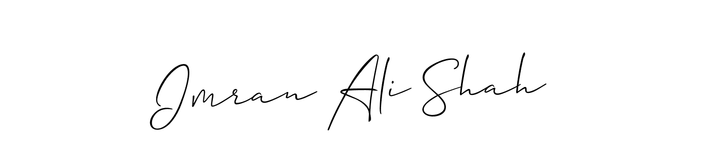 Also You can easily find your signature by using the search form. We will create Imran Ali Shah name handwritten signature images for you free of cost using Allison_Script sign style. Imran Ali Shah signature style 2 images and pictures png