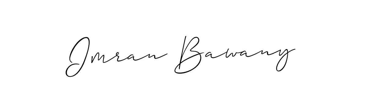 Make a beautiful signature design for name Imran Bawany. Use this online signature maker to create a handwritten signature for free. Imran Bawany signature style 2 images and pictures png