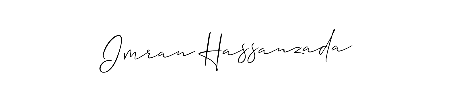 Best and Professional Signature Style for Imran Hassanzada. Allison_Script Best Signature Style Collection. Imran Hassanzada signature style 2 images and pictures png