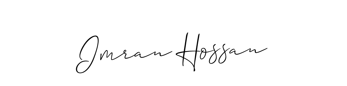 Make a beautiful signature design for name Imran Hossan. Use this online signature maker to create a handwritten signature for free. Imran Hossan signature style 2 images and pictures png