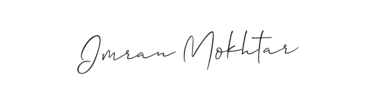 Make a beautiful signature design for name Imran Mokhtar. Use this online signature maker to create a handwritten signature for free. Imran Mokhtar signature style 2 images and pictures png