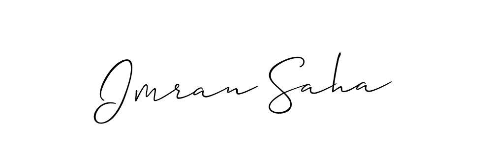 Check out images of Autograph of Imran Saha name. Actor Imran Saha Signature Style. Allison_Script is a professional sign style online. Imran Saha signature style 2 images and pictures png