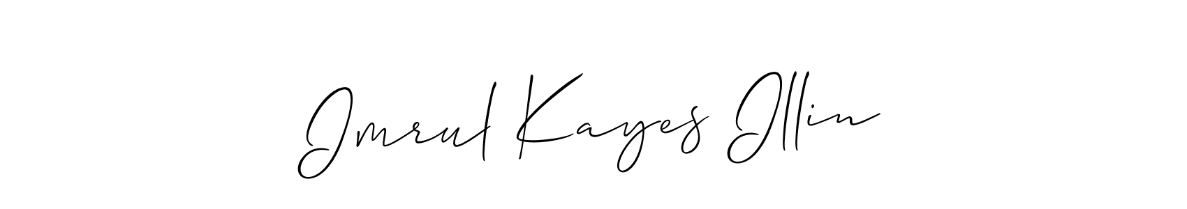 Once you've used our free online signature maker to create your best signature Allison_Script style, it's time to enjoy all of the benefits that Imrul Kayes Illin name signing documents. Imrul Kayes Illin signature style 2 images and pictures png