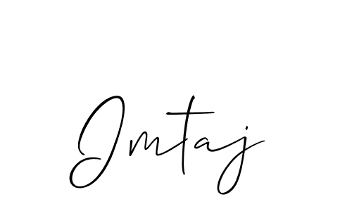 Imtaj stylish signature style. Best Handwritten Sign (Allison_Script) for my name. Handwritten Signature Collection Ideas for my name Imtaj. Imtaj signature style 2 images and pictures png