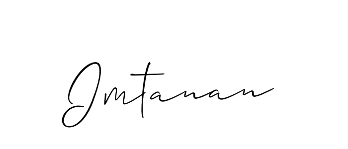 Make a short Imtanan signature style. Manage your documents anywhere anytime using Allison_Script. Create and add eSignatures, submit forms, share and send files easily. Imtanan signature style 2 images and pictures png