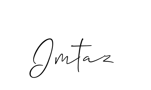 if you are searching for the best signature style for your name Imtaz. so please give up your signature search. here we have designed multiple signature styles  using Allison_Script. Imtaz signature style 2 images and pictures png