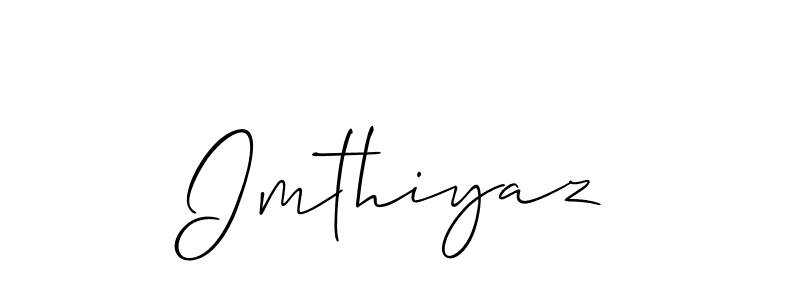 if you are searching for the best signature style for your name Imthiyaz. so please give up your signature search. here we have designed multiple signature styles  using Allison_Script. Imthiyaz signature style 2 images and pictures png