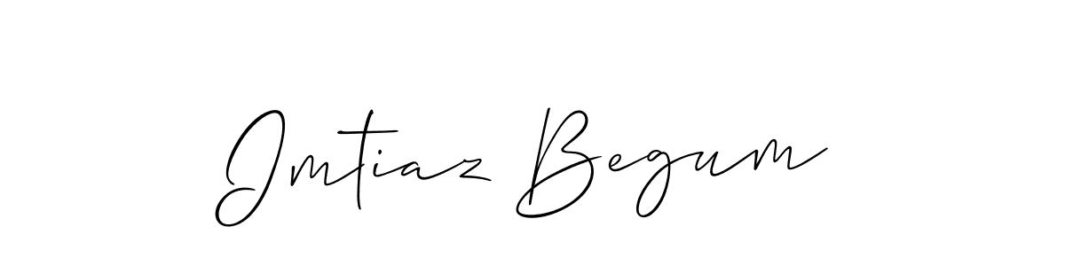 Similarly Allison_Script is the best handwritten signature design. Signature creator online .You can use it as an online autograph creator for name Imtiaz Begum. Imtiaz Begum signature style 2 images and pictures png