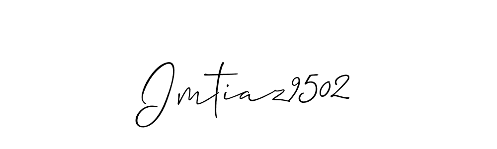 Make a short Imtiaz9502 signature style. Manage your documents anywhere anytime using Allison_Script. Create and add eSignatures, submit forms, share and send files easily. Imtiaz9502 signature style 2 images and pictures png