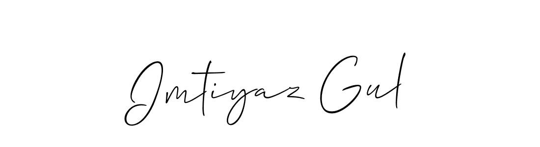 You can use this online signature creator to create a handwritten signature for the name Imtiyaz Gul. This is the best online autograph maker. Imtiyaz Gul signature style 2 images and pictures png