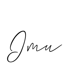 This is the best signature style for the Imu name. Also you like these signature font (Allison_Script). Mix name signature. Imu signature style 2 images and pictures png